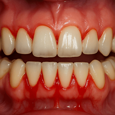 6 months of use = Gum Bleeding Gone; 12 months of use = Pyorrhea Cured